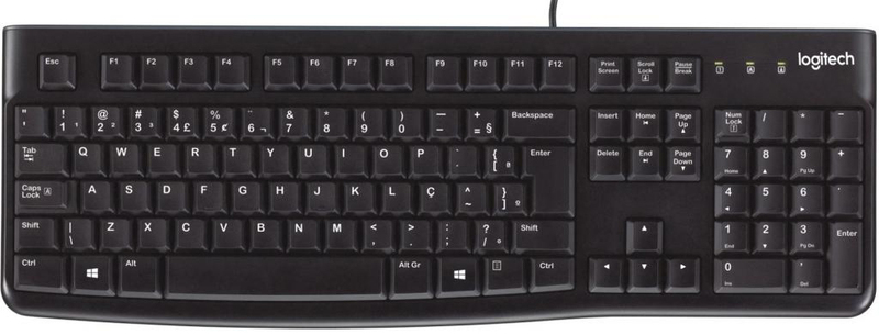 Клавиатура Logitech K120 for business UKR (Black) 920-002643 фото