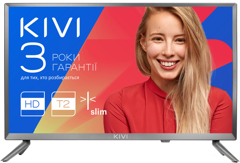 Телевізор Kivi 24" HD Ready (24HB50BU) - фото - №0