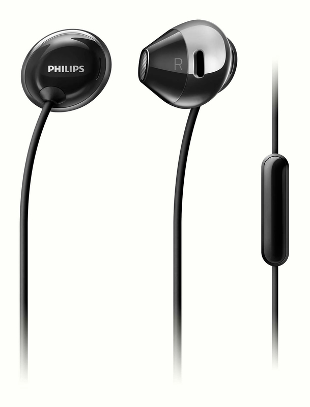 Навушники Philips SHE4205BK/00 (чорні) фото