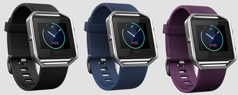 Смарт-часы Fitbit Blaze S (Blue) фото