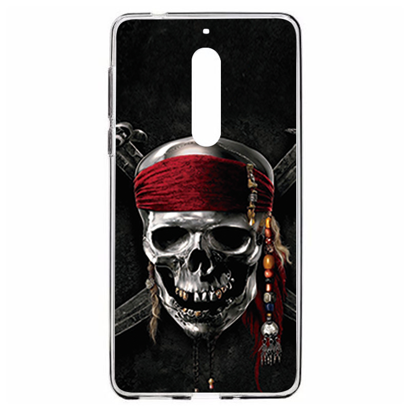 Чохол-накладка Wise (Череп) для Nokia 5 - фото - №0