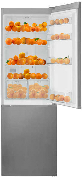 Холодильник Candy CMDS6182XN - фото - №0