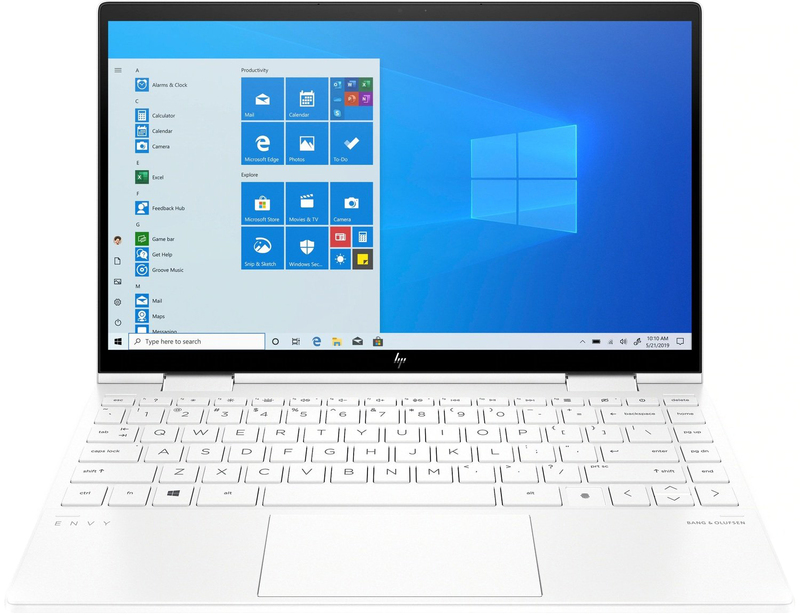 Ноутбук HP Envy x360 Convertible 13-ay0017ua White (423U3EA) - фото - №0
