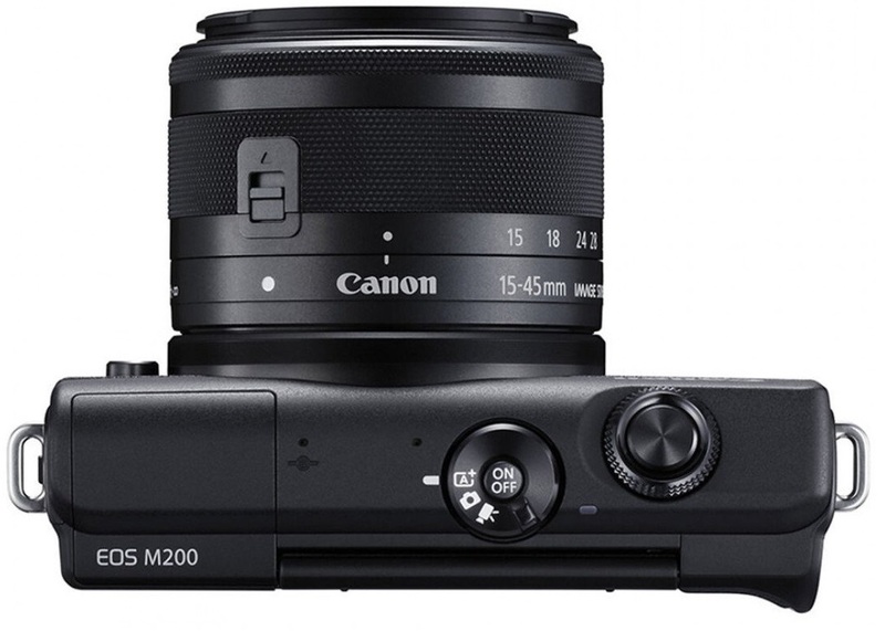 Фотоапарат CANON EOS M200 + 15-45 mm IS STM Black (3699C027) фото