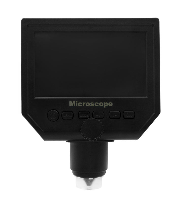 Мікроскоп BEST електронний 600х з LCD екраном (Black) - фото - №2