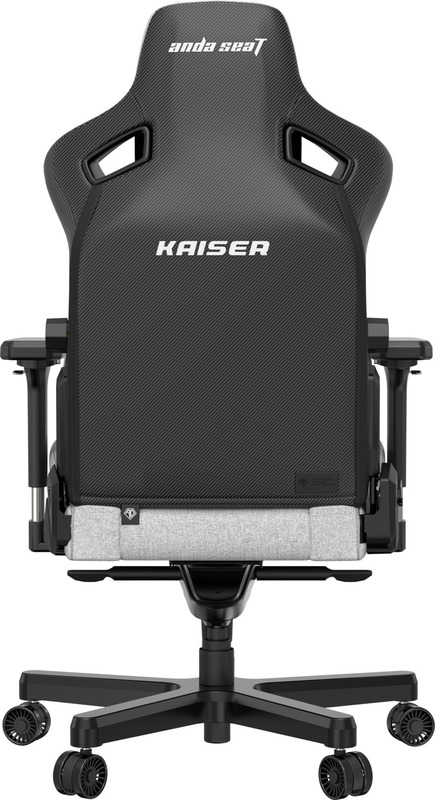 Ігрове крісло Anda Seat Kaiser 3 Size XL (Grey Fabric) AD12YDC-XL-01-G-PVF фото