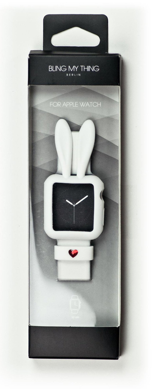 Чохол Bling My Thing Honey Bunny (White) AW-BUMP-WT-LSM для Apple Watch 38mm фото