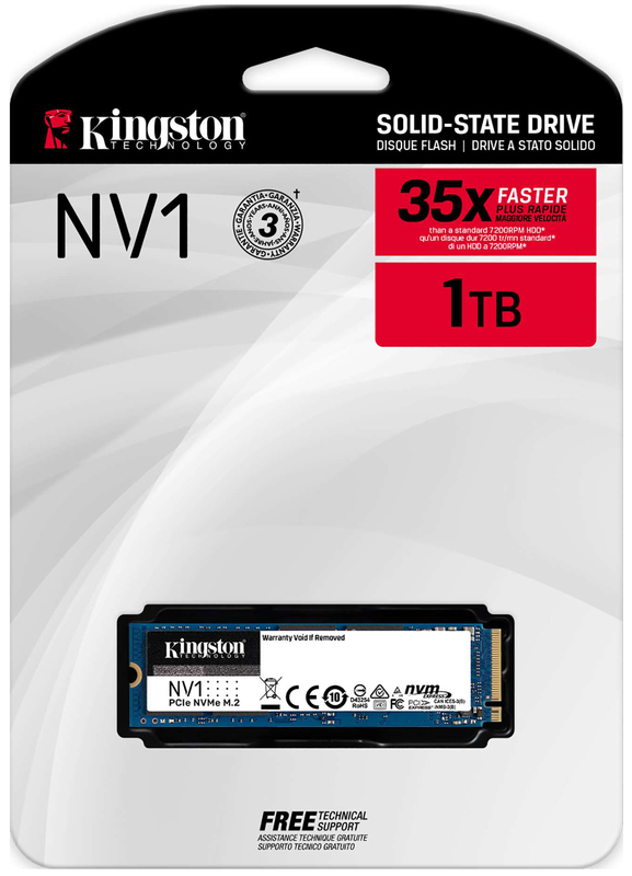 SSD Накопитель Kingston M.2 1TB NV1 NVMe PCIe 3.0 4x 2280. Купить SSD  Накопитель Kingston M.2 1TB NV1 NVMe PCIe 3.0 4x 2280 по низкой цене в  Киеве, Харькове, Одессе, Днепре, Николаеве, Запорожье, Украине | Цитрус