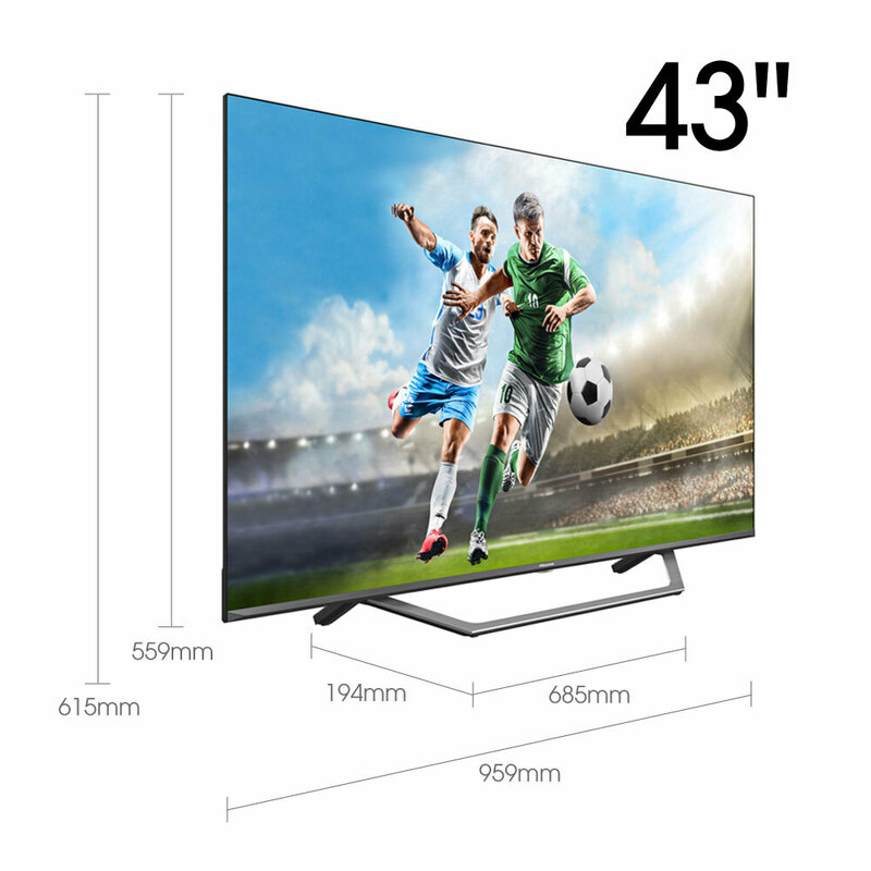 Телевизор Hisense 43" 4K Smart TV (43A7500F) - фото - №10