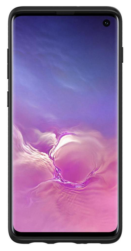 Чехол Spigen Liquid Air (Matte Black) 606CS25764 для Samsung Galaxy S10 Plus фото