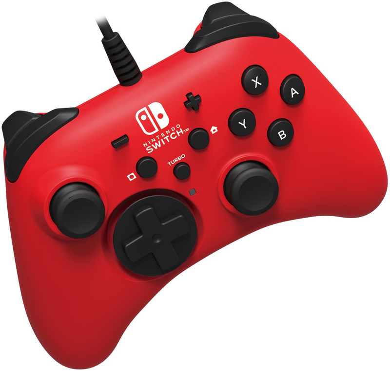 Геймпад дротовий Horipad для Nintendo Switch (Red) 873124007503 фото