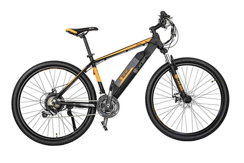 Электровелосипед Like.Bike Teal (Orange-Black) 418 Wh фото