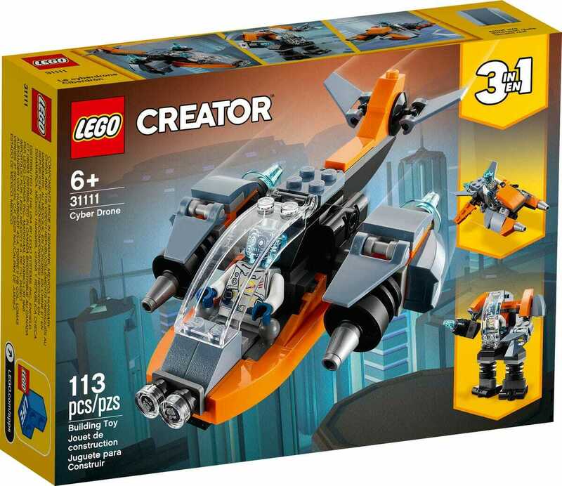 Конструктор LEGO Creator Кібердрон 31111 - фото - №10
