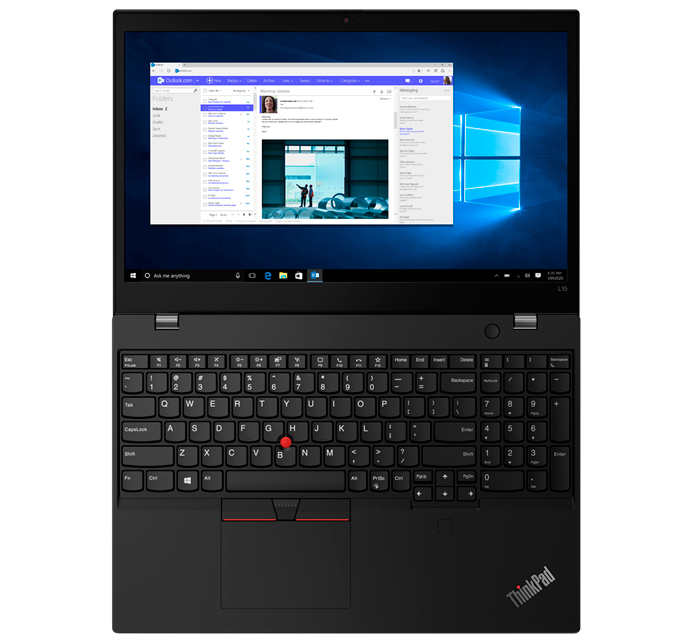 Ноутбук Lenovo ThinkPad L15 Black (20U3000QRT) - фото - №2