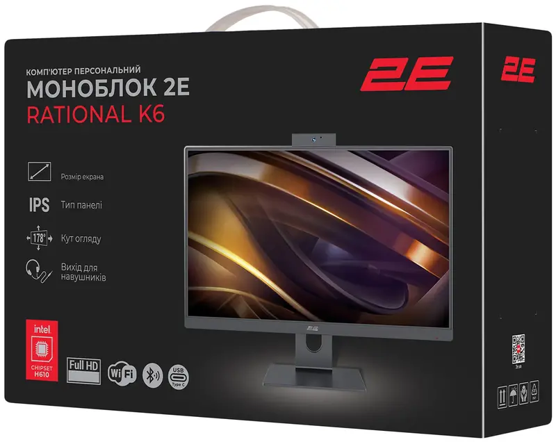 Моноблок 2E Rational K6 Black (2E-K6.V2.49) - фото - №17