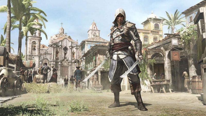 Диск Assassin's Creed IV: Чорний прапор (Blu-ray, Russian version) для PS4 (8112653) фото