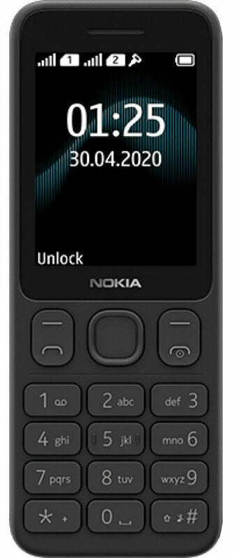 Nokia 125 Dual Sim Black (16GMNB01A17) фото