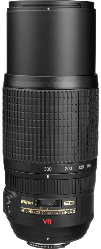Об'єктив Nikon 70-300mm f/4.5-5.6G IF-ED AF-P VR (JAA833DA) фото