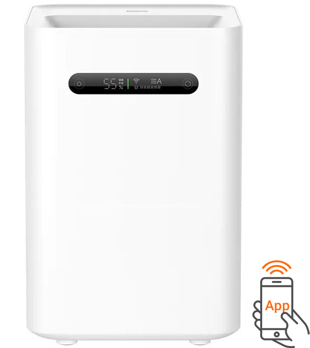 Зволожувач повітря SmartMi Air Humidifier 2 White LCD Global Version фото