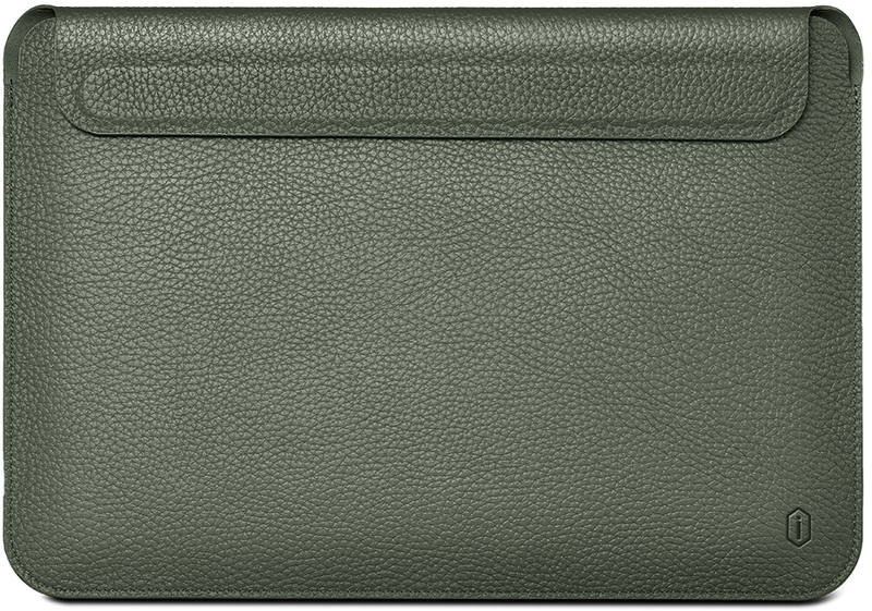 Чохол WIWU Genuine Leather Laptop Sleeve 14" (Green) фото