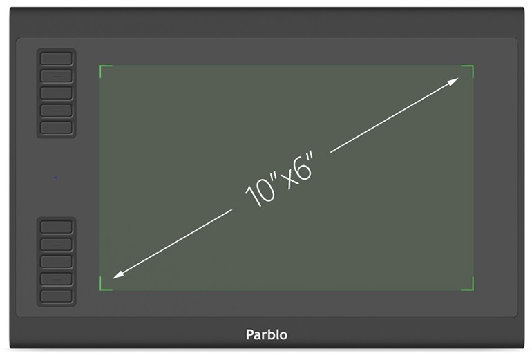 Графічний планшет Parblo A610 Plus V2 фото