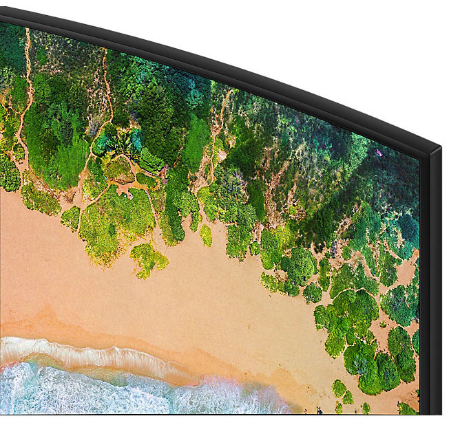 Samsung 55" 4K Curved Smart TV (UE55NU7300UXUA) фото