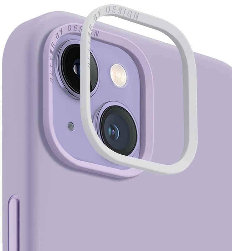 Чохол для iPhone 14 Uniq Lino Lilac (Lavender) - фото - №2