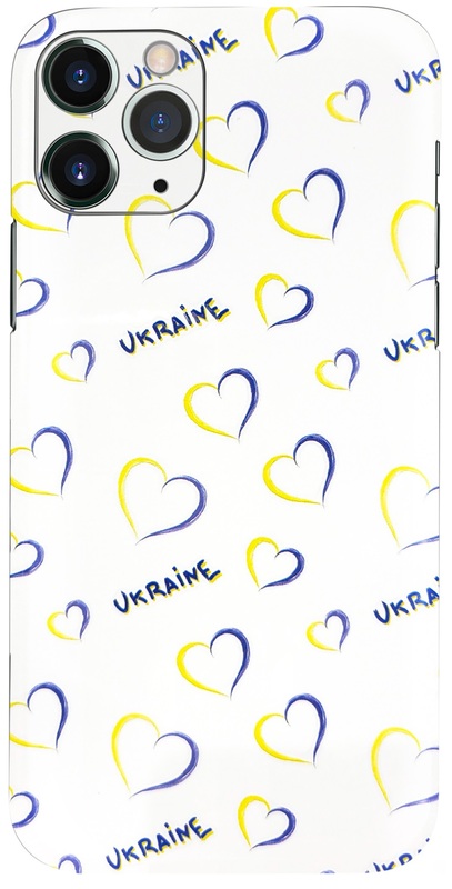 Захисна плівка BLADE Hydrogel Screen Protection back Ukrainian series (Hearts) 5 фото