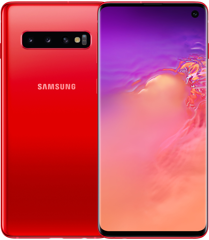 Samsung Galaxy S10 2019 G973F 8/128Gb Red (SM-G973FZRDSEK) - фото - №0