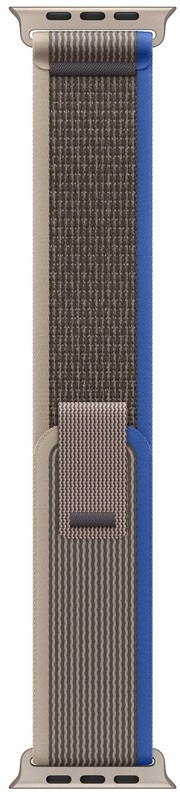 Ремешок для часов Apple Watch 49 mm (Blue/Gray) Trail Loop - S/M MQEJ3ZM/A - фото - №0