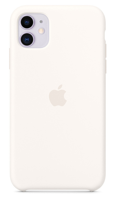 Чохол Apple Silicone Case (White) MWVX2ZM/A для iPhone 11 фото