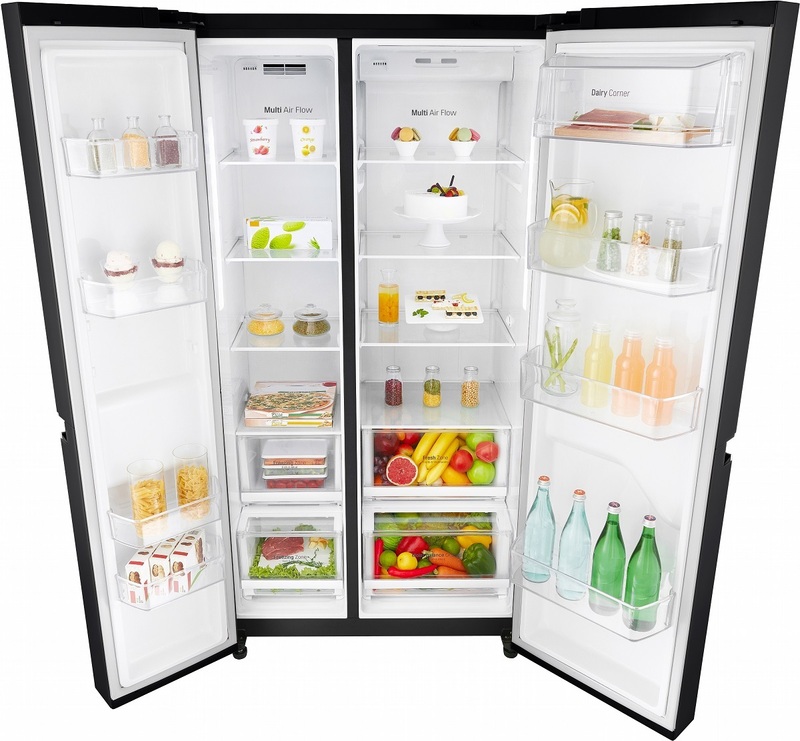 Side-by-side холодильник LG GC-B247SBDC - фото - №7