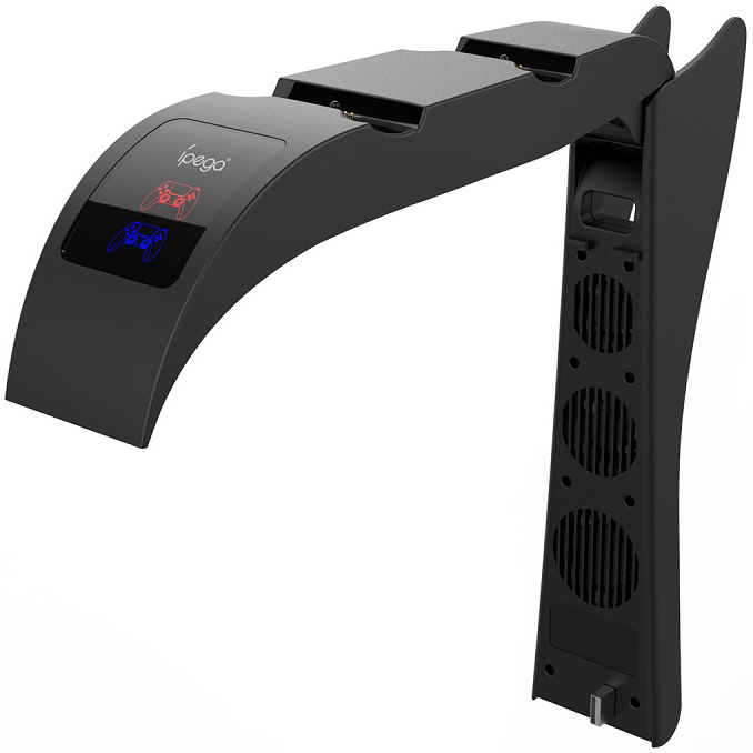 Зарядна станція iPega P5015 із системою охолодження for Sony PS5 (Black) фото