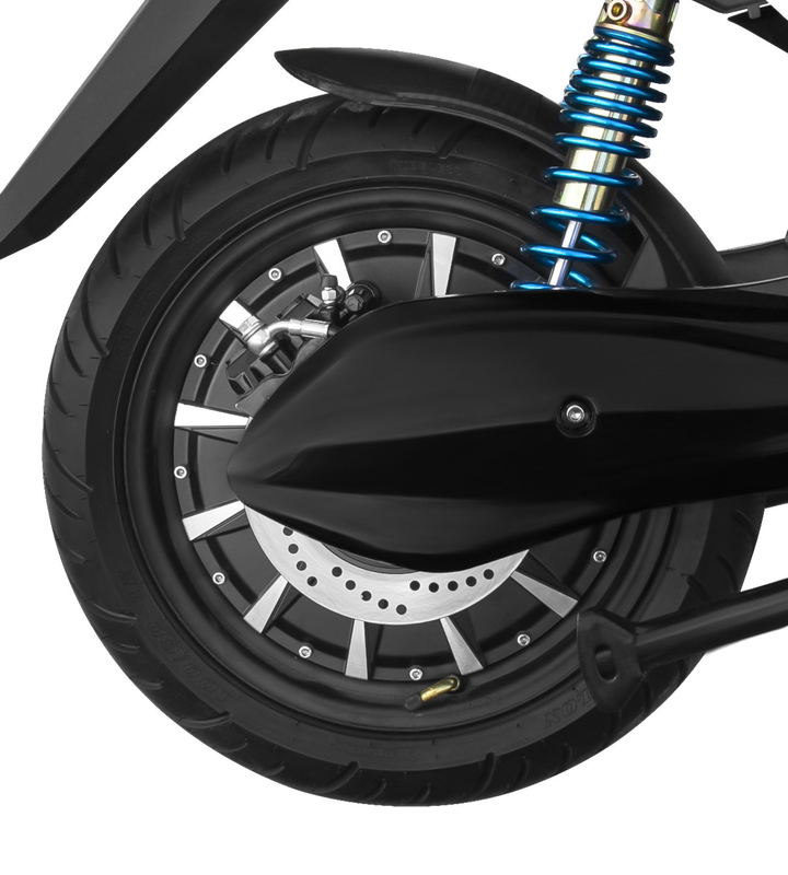 Электроскутер Like.Bike Power Eagle Li (Black) - фото - №15