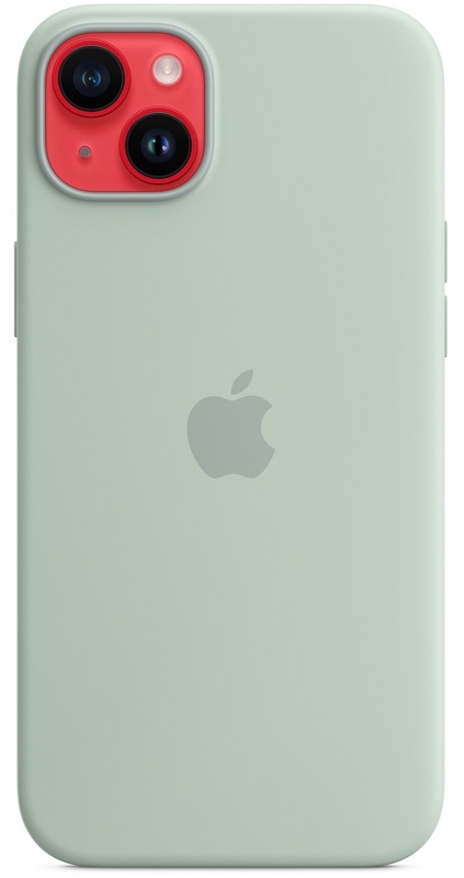 Чехол Apple Silicone Case with MagSafe (Succulent) MPTC3ZE/A для iPhone 14 Plus фото