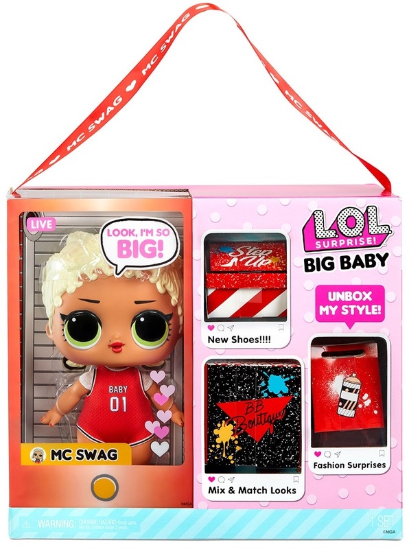 Ігровий набір з мега-куклой L.O.L. Surprise! серії "Big B.B.Doll" - Леди-Діджей 577461 фото