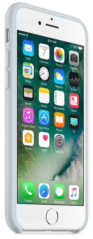 Чехол-накладка Apple Silicone Case Mist Blue для iPhone 7/8 фото