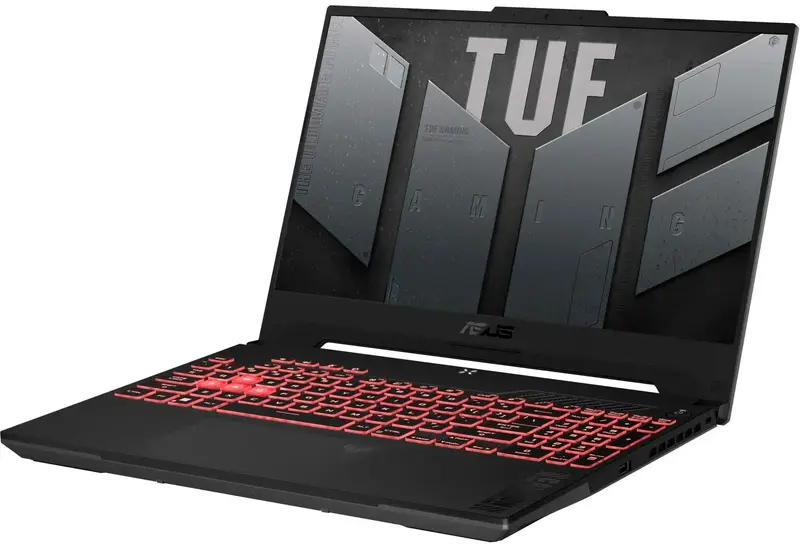 Ноутбук Asus TUF Gaming A17 FA707NUR-HX058 Mecha Gray (90NR0JL5-M002T0) фото