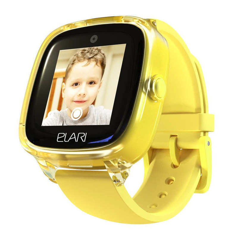 Детские смарт-часы с GPS-трекером Elari KidPhone Fresh (Yellow) KP-F/Yellow фото
