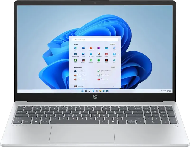 Ноутбук HP OmniBook 3 NGAI 15-fn0016ua Glacier Silver (D16GTEA) - фото - №0