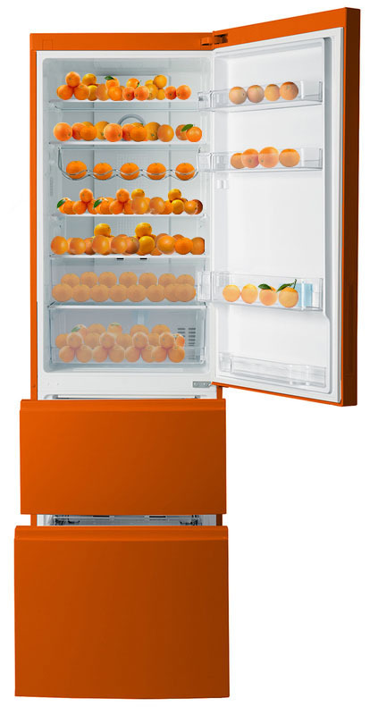Трехкамерный холодильник Haier A2F635COMV фото