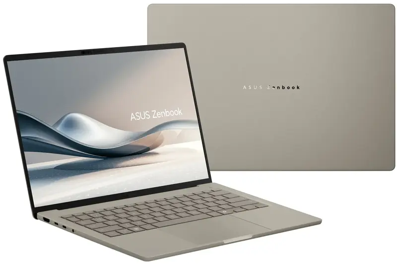 Ноутбук Asus Zenbook A14 UX3407QA-QD202W Zabriskie Beige (90NB1501-M00F90) - фото - №10