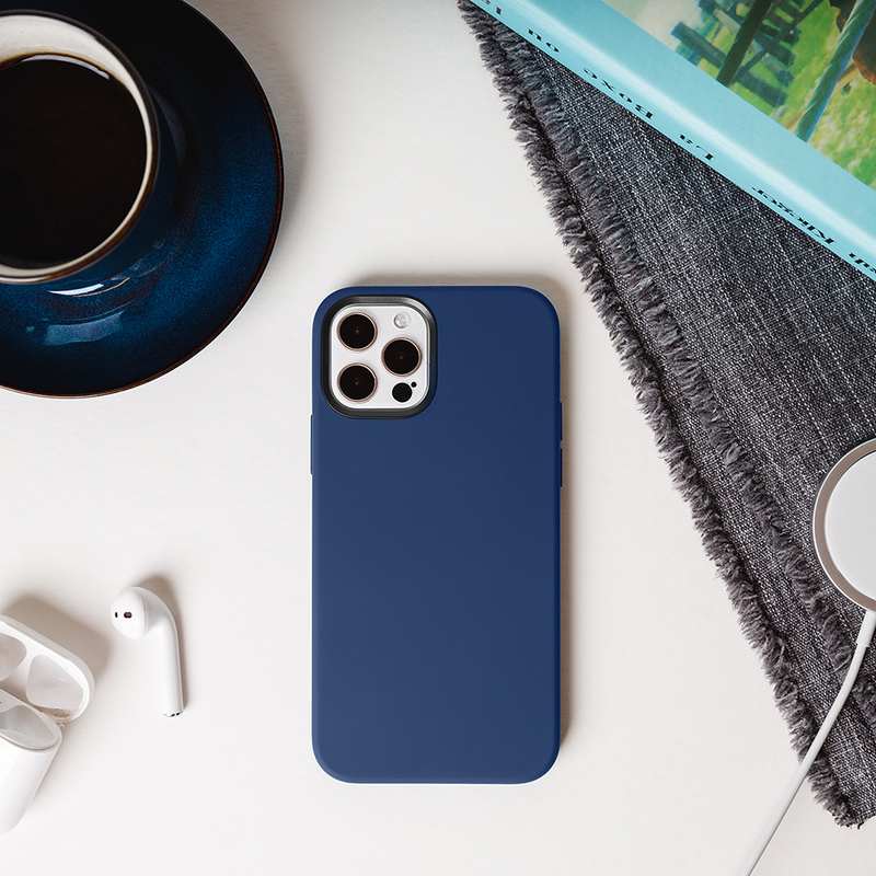 Чехол MagSkin for 2020 (Blue) для iPhone 12 Pro Max фото