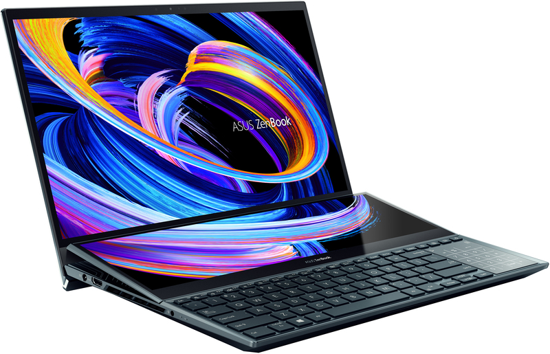 Ноутбук Asus ZenBook Pro Duo 15 OLED UX582ZM-H2064X Celestial Blue (90NB0VR1-M003N0) фото