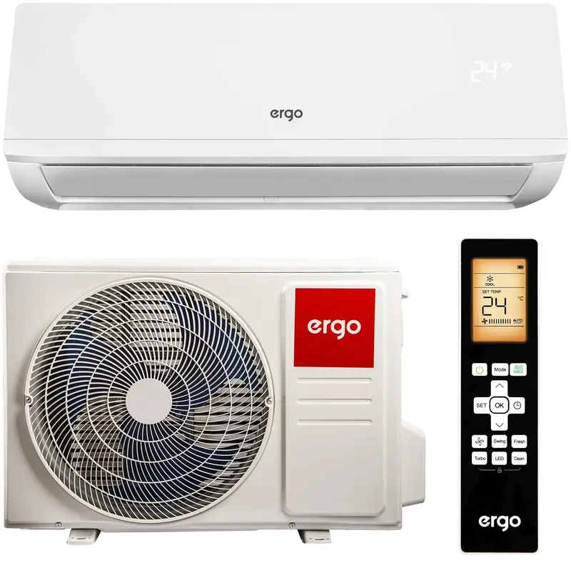 Кондиціонер ERGO ACI 1255 SWН W - фото - №0