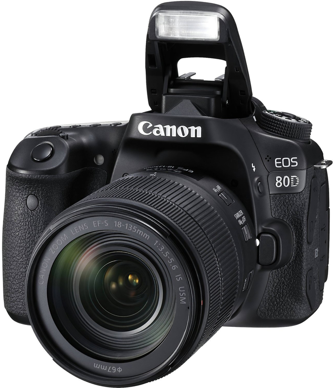 Фотоапарат CANON EOS 80D + 18-135 IS nano USM (1263C040) фото