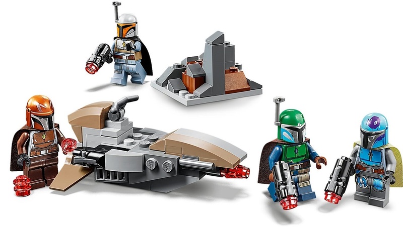 Конструктор LEGO Star Wars Бойовий загін мандалорців 75267 фото
