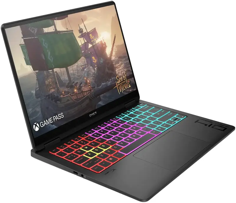 Ноутбук HP Omen Transcend 14-fb1009ua Black (C3VE6EA) - фото - №1
