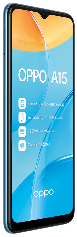 OPPO A15 2/32GB (Blue) фото