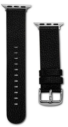 Ремінець X-doria Lux Band (Black) 439664 для Apple Watch 38mm фото